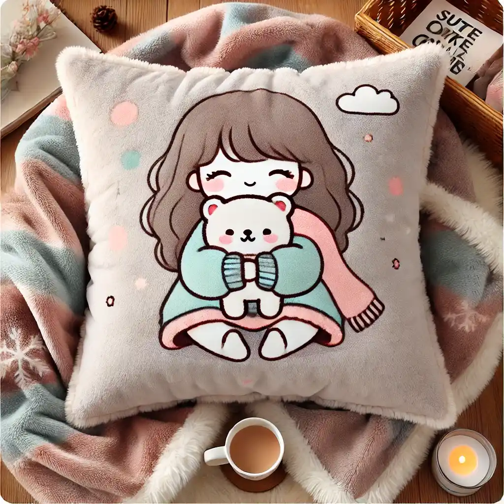 پتو بالشتی دوست دختر